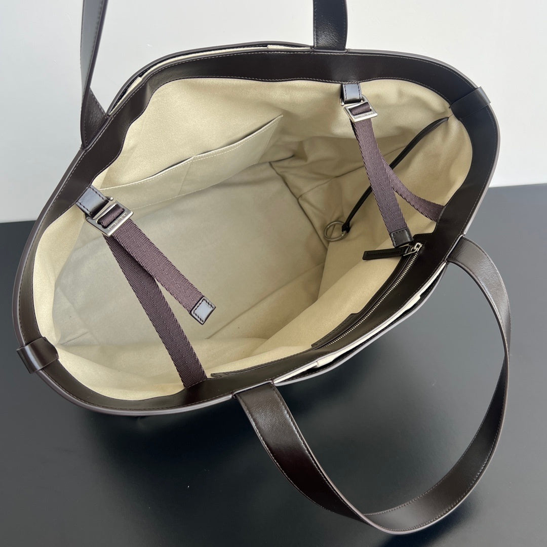Bottega Veneta Canvas Intrecciato Tote