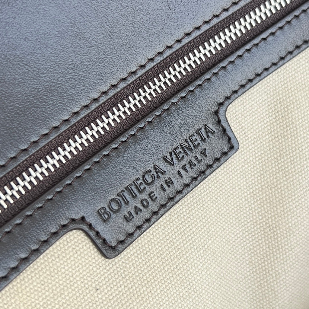 Bottega Veneta Canvas Intrecciato Tote