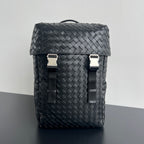 Bottega Veneta Intrecciato Flap Backpack