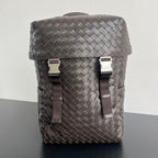 Bottega Veneta Intrecciato Flap Backpack