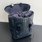 Bottega Veneta Intrecciato Flap Backpack