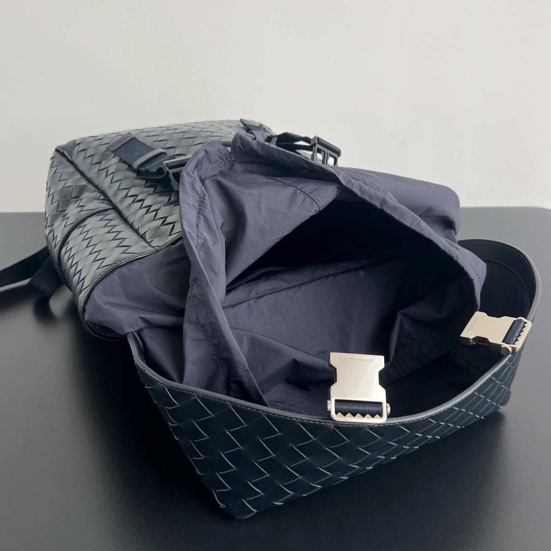 Bottega Veneta Intrecciato Flap Backpack