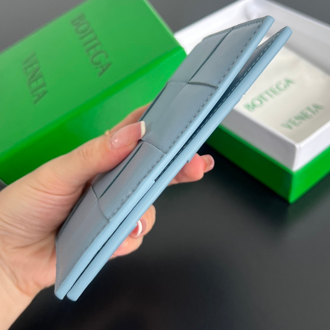 Bottega Veneta Cassette Passport Holder