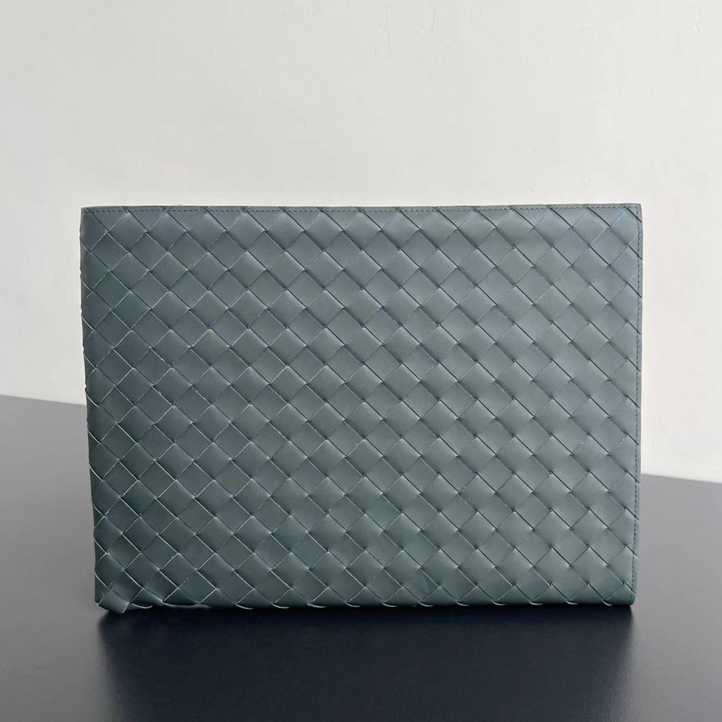 Bottega Veneta Half-Zip Clutch