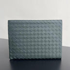 Bottega Veneta Half-Zip Clutch
