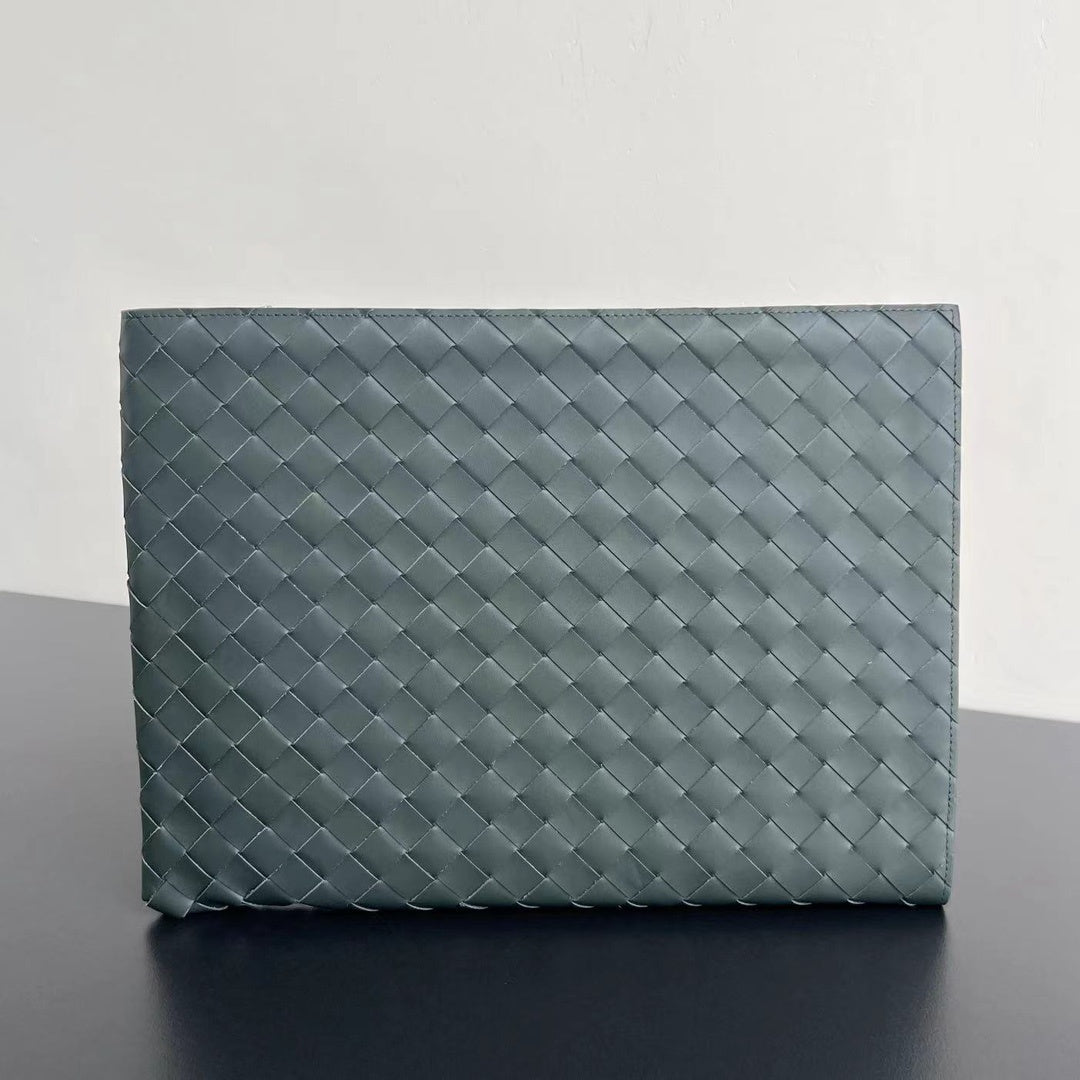 Bottega Veneta Half-Zip Clutch