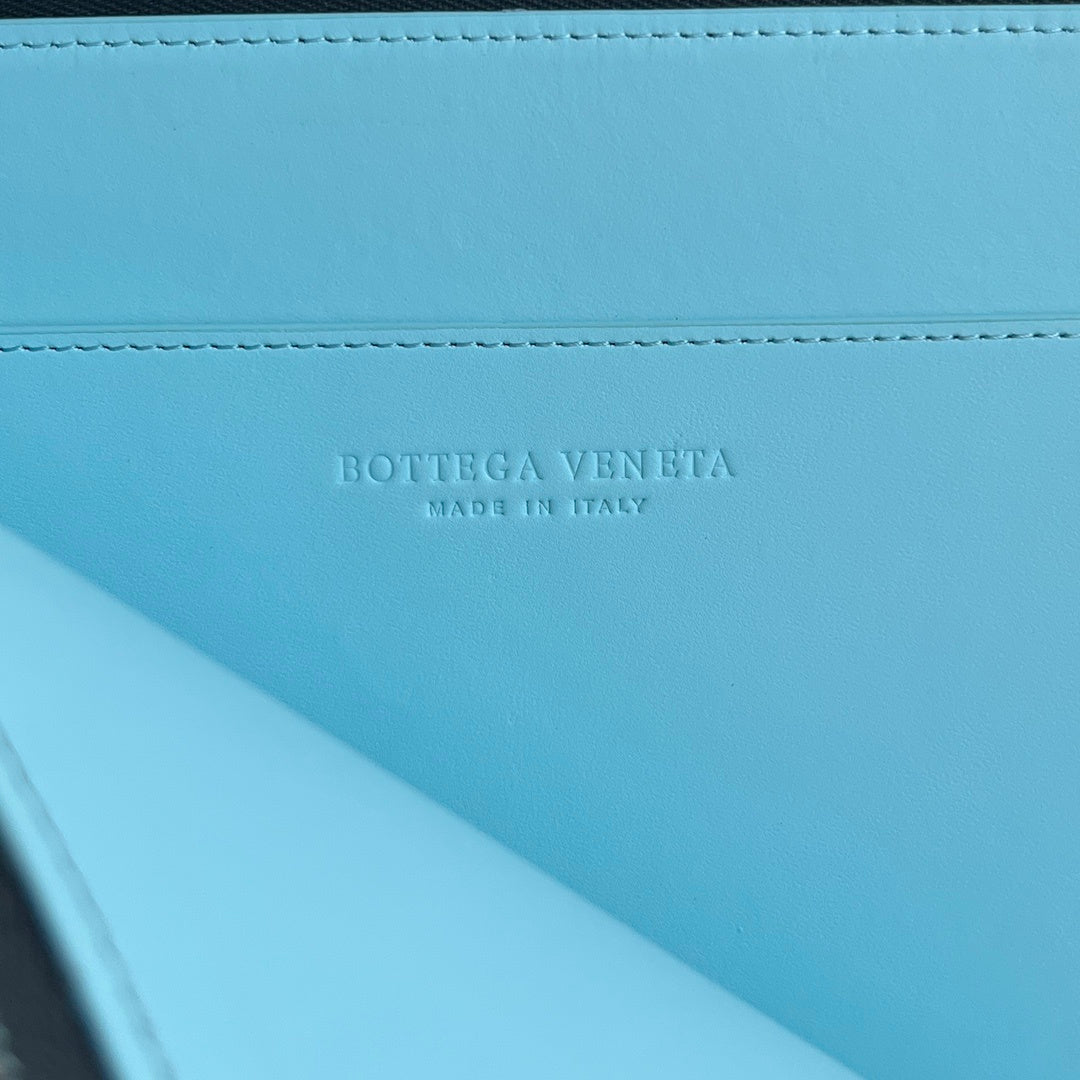 Bottega Veneta Half-Zip Clutch