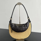 Bottega Veneta Gemelli Raffia Handbag