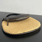 Bottega Veneta Gemelli Raffia Handbag