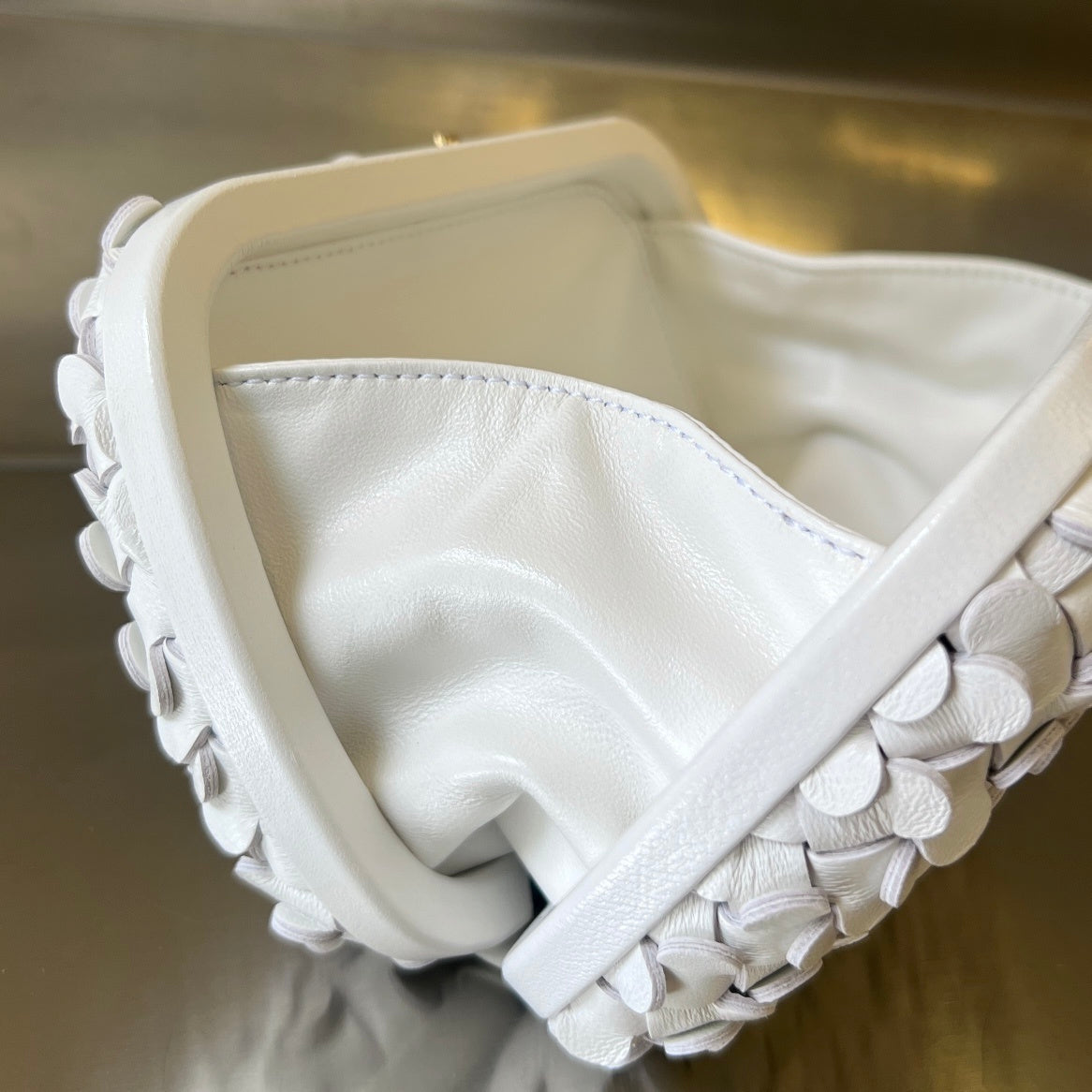 Bottega Veneta Kont Petal Evening Bag