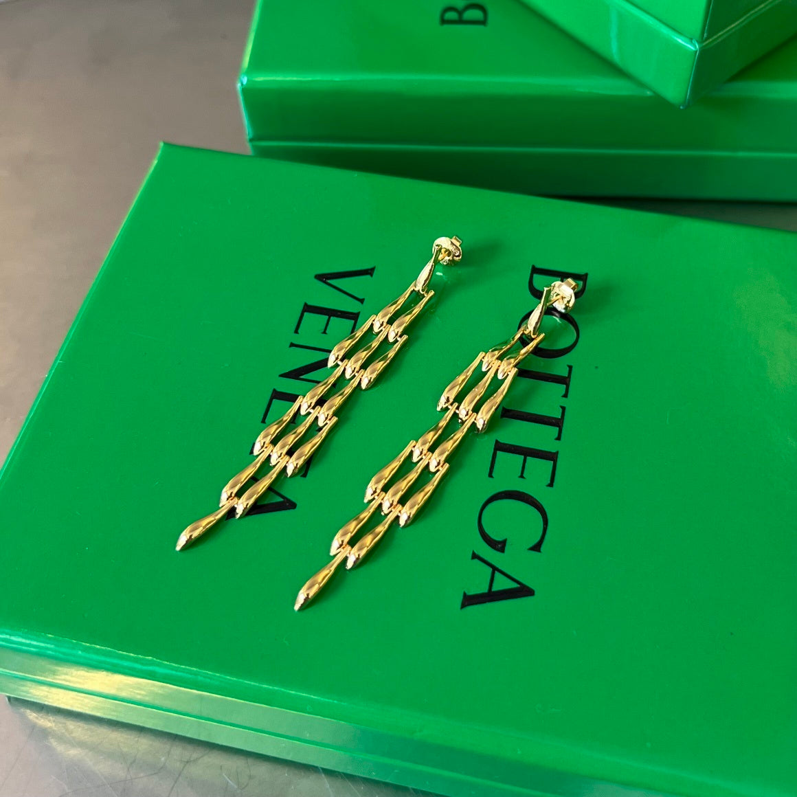 Bottega Veneta Sardine Earrings