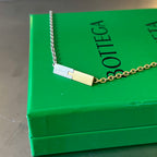 Bottega Veneta Joint Chain Necklace