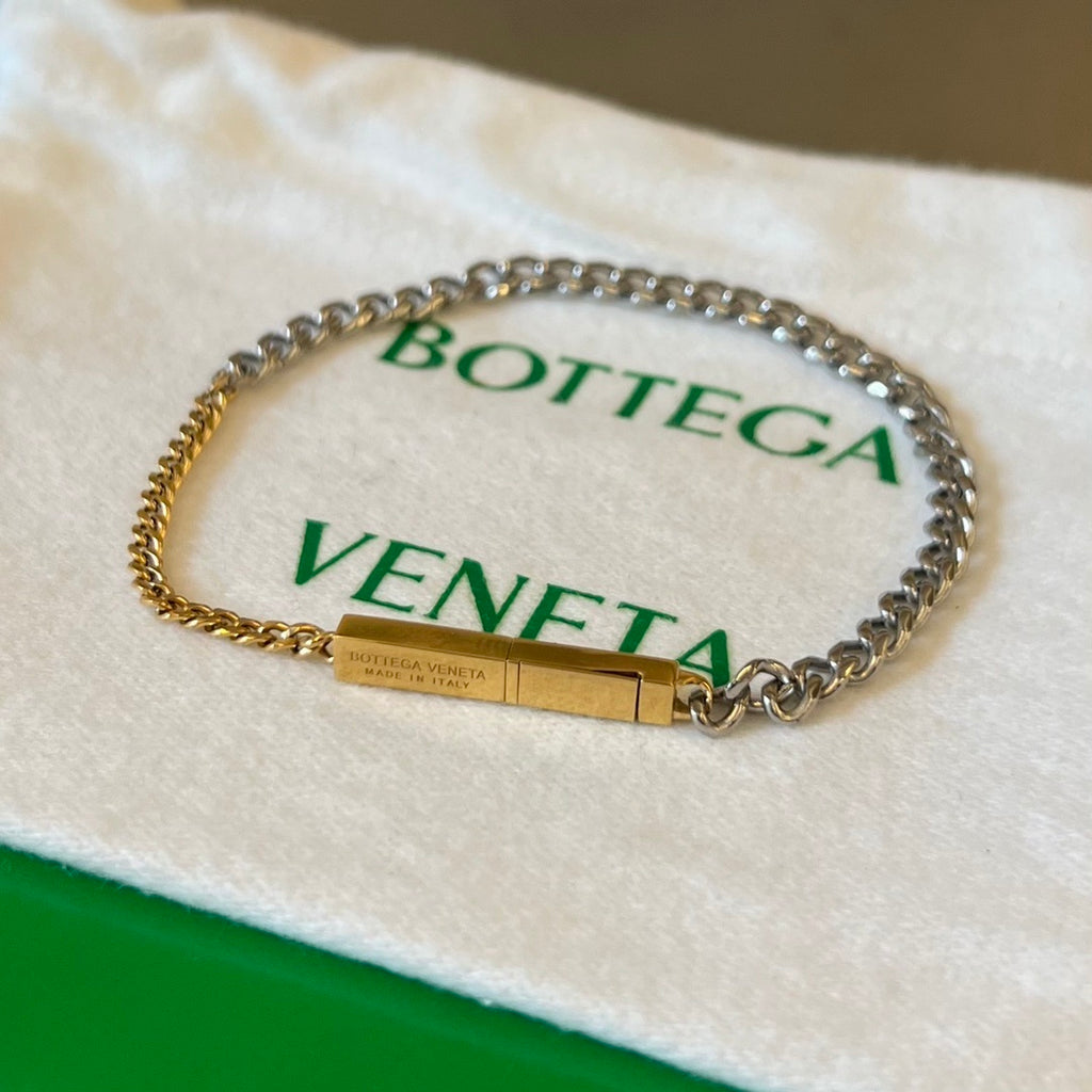 Bottega Veneta Men’s Chain Bracelet