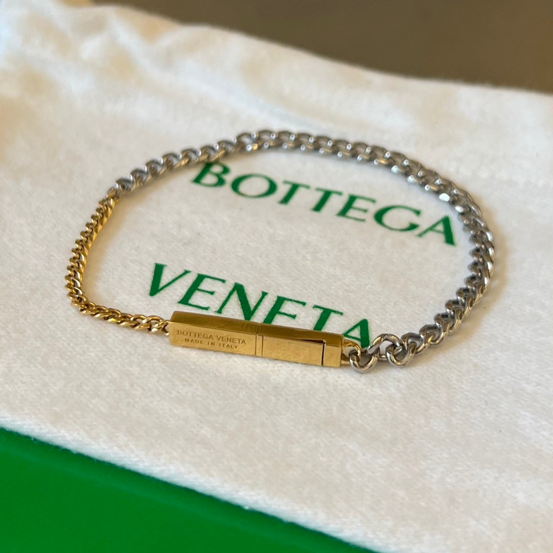Bottega Veneta Men’s Chain Bracelet