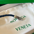 Bottega Veneta Woven Leather Bracelet