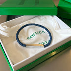 Bottega Veneta Woven Leather Bracelet