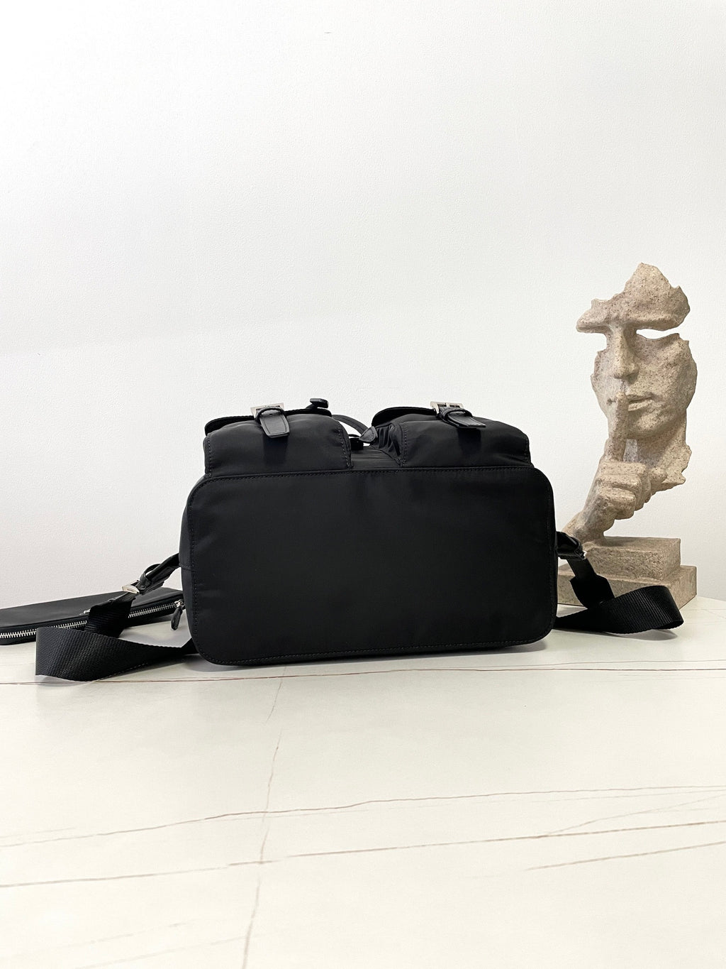 Prada Runway Backpack with Pouch