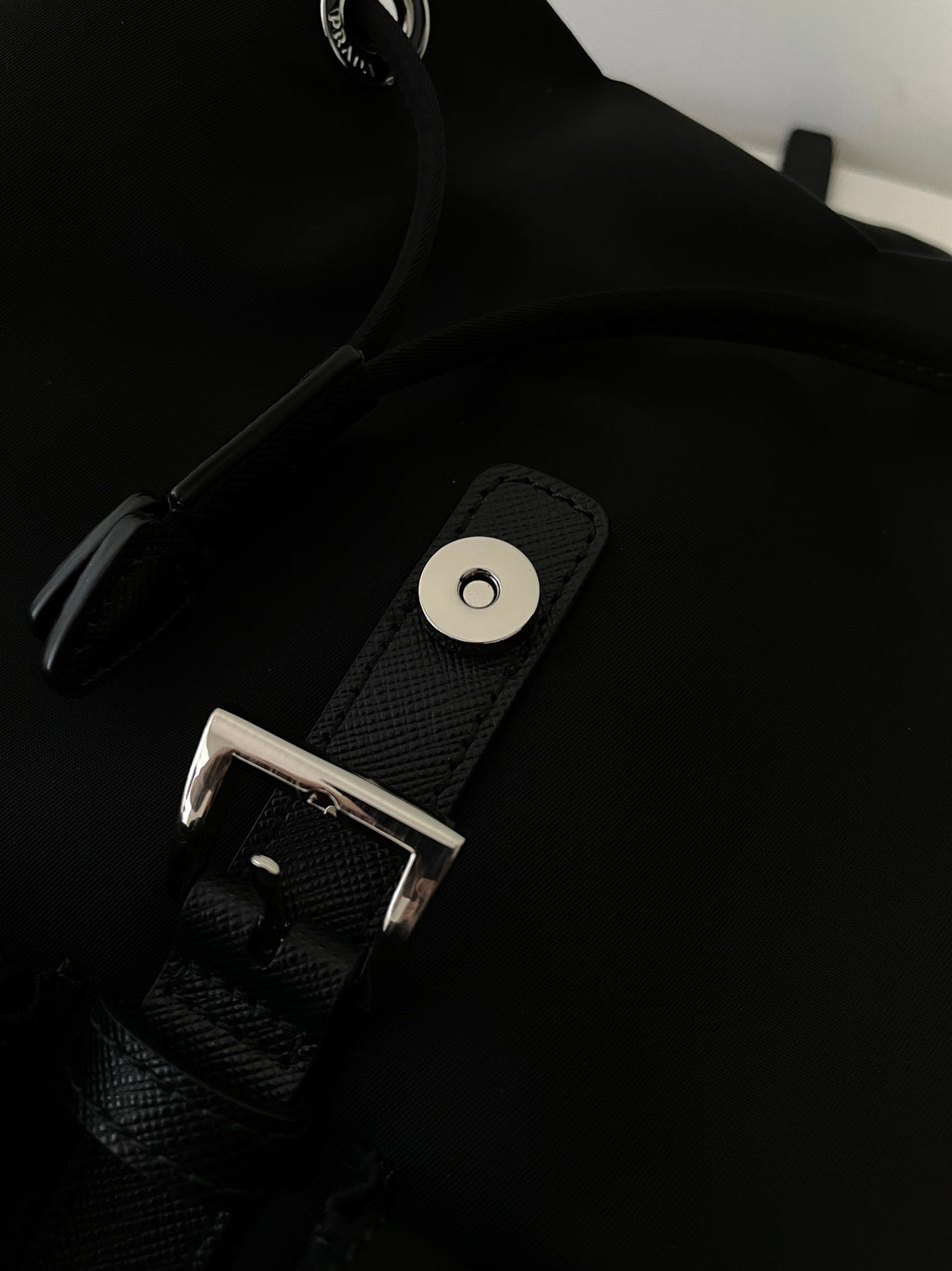 Prada Runway Backpack with Pouch