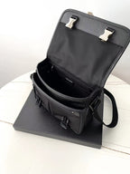 Prada Nylon Flap Crossbody Bag