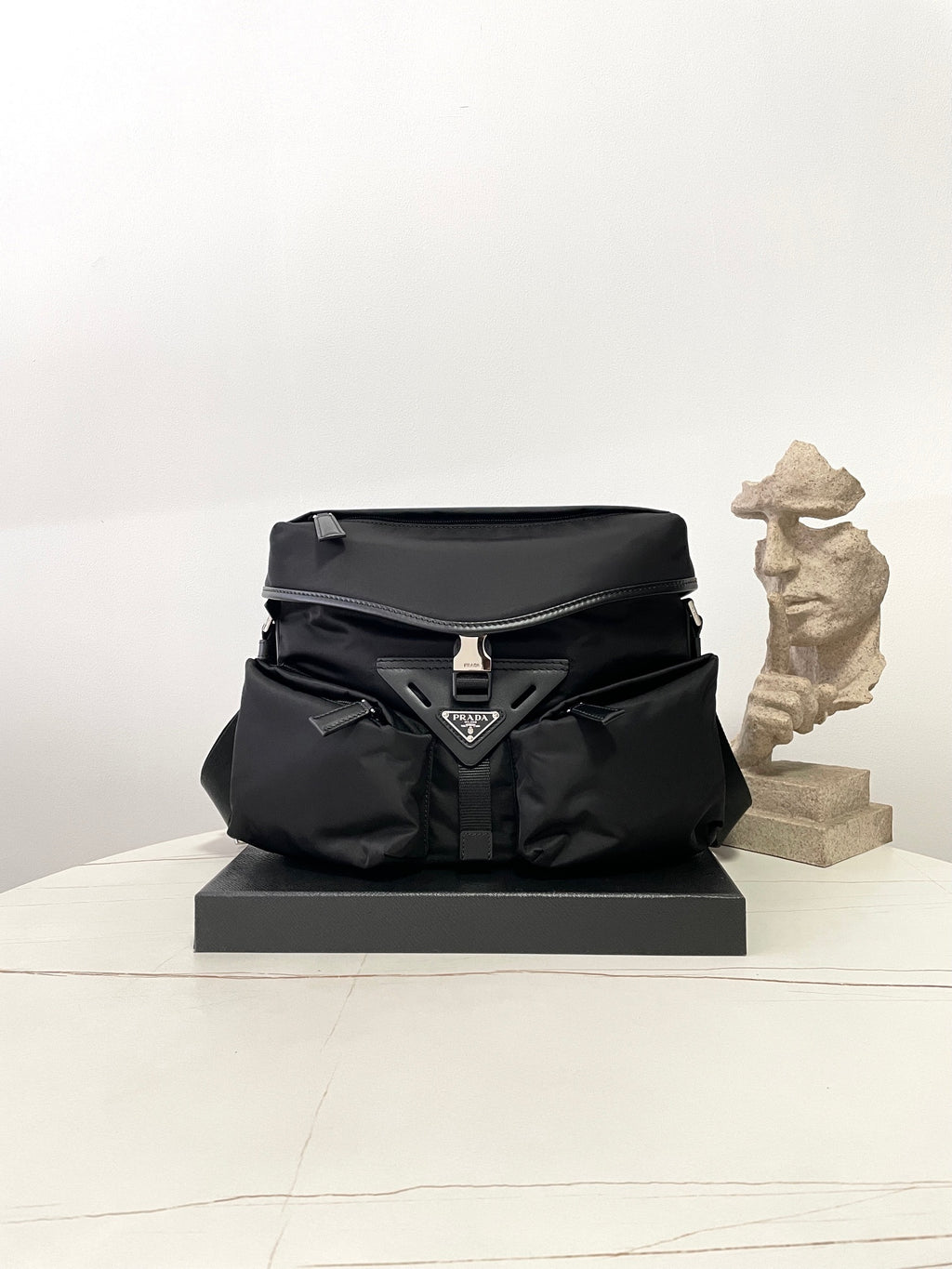 Prada Nylon Utility Crossbody Bag