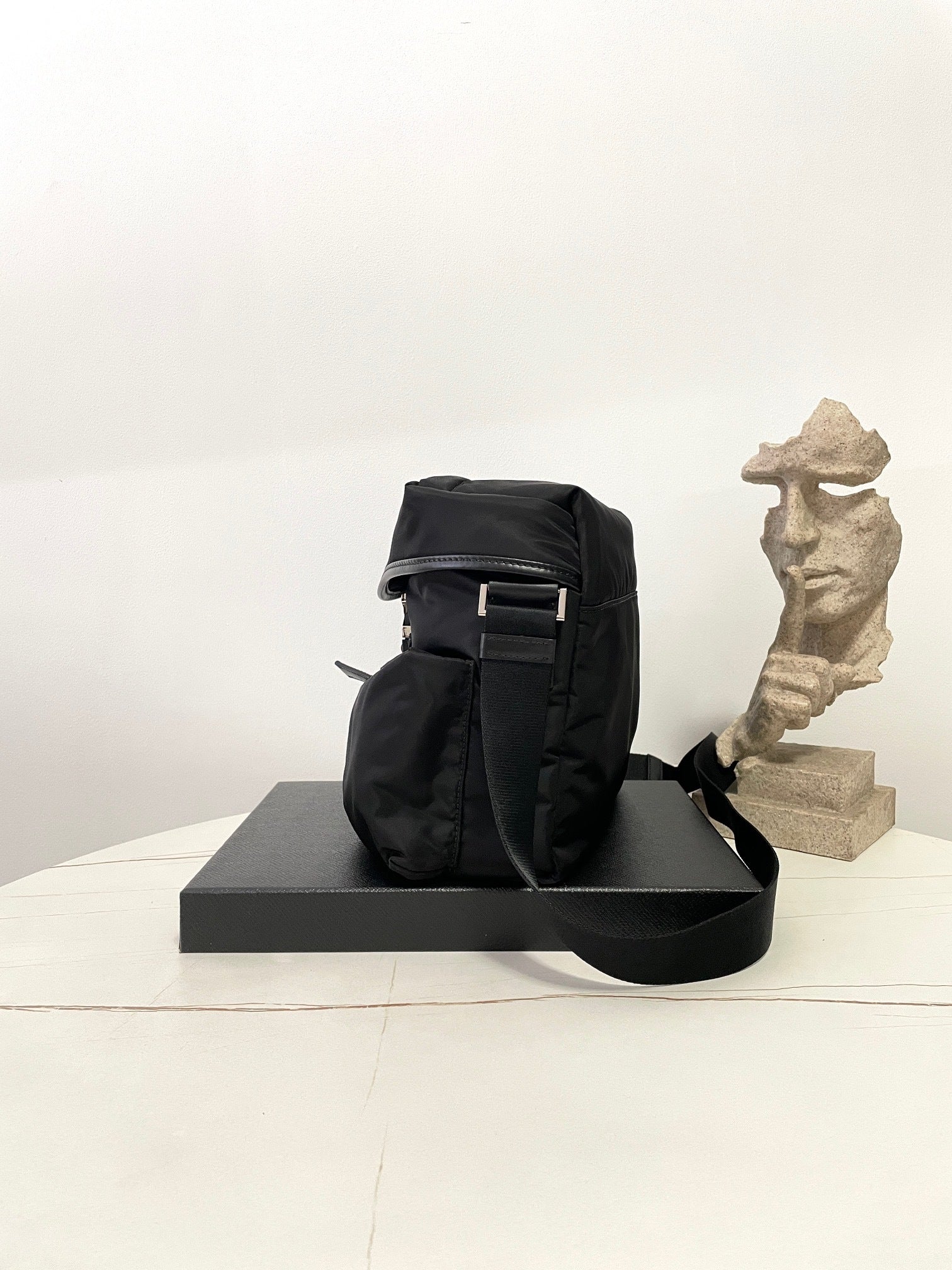 Prada Nylon Utility Crossbody Bag