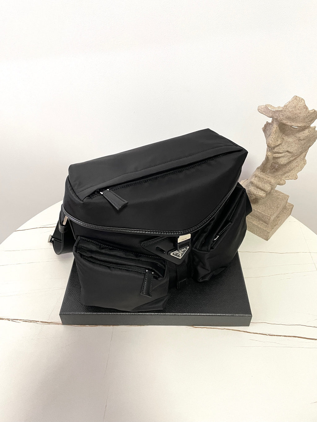 Prada Nylon Utility Crossbody Bag