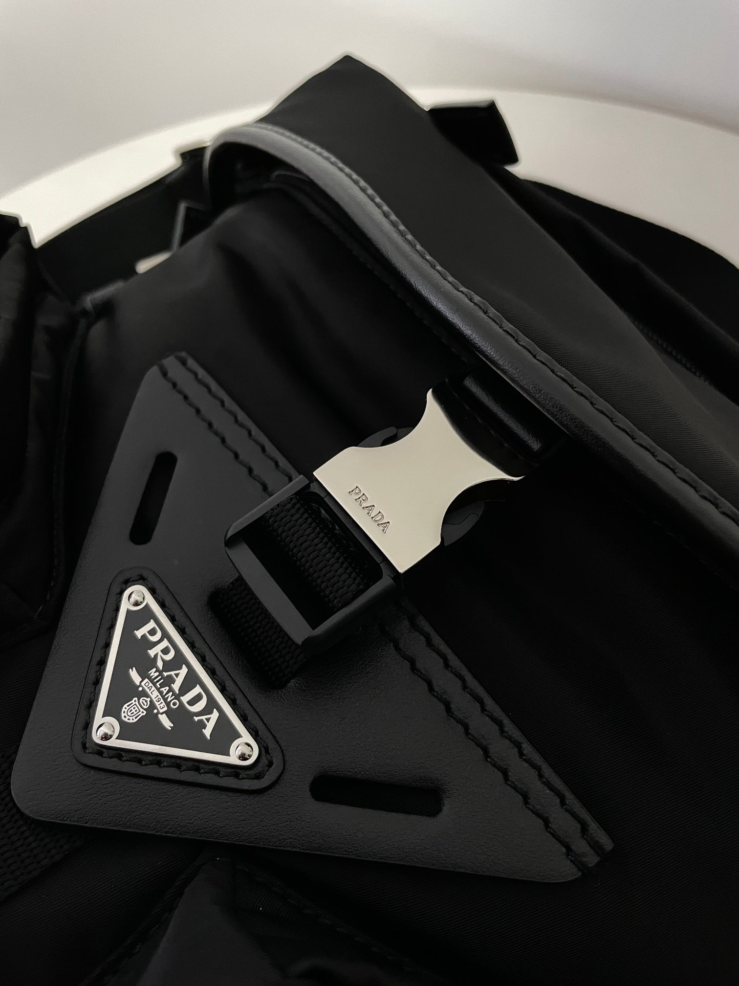 Prada Nylon Utility Crossbody Bag