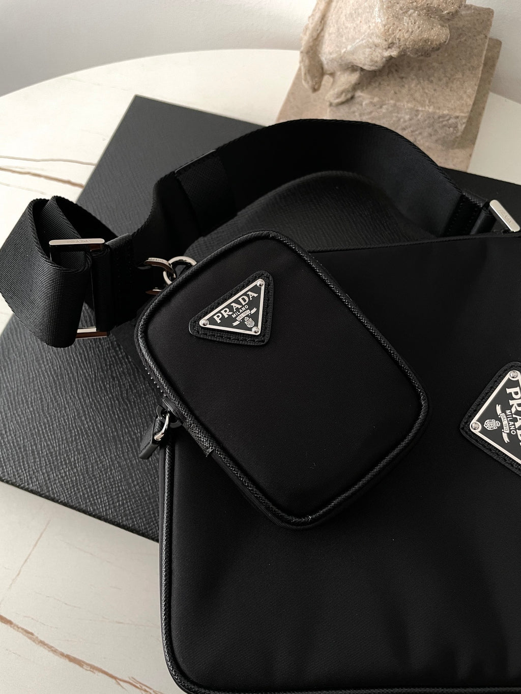 Prada Three-in-One Utility Crossbody Bag