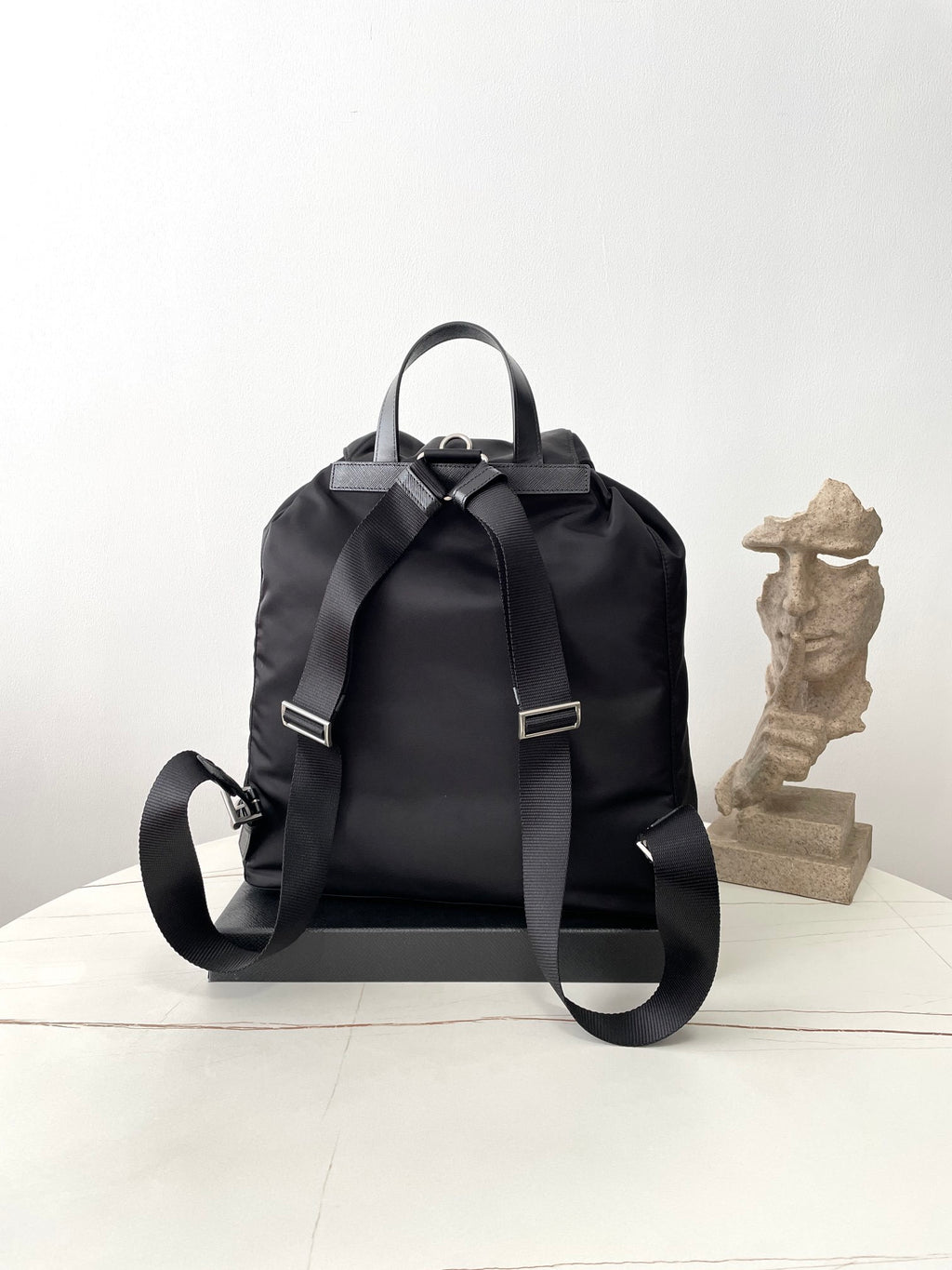 Prada Re-Nylon Flap Backpack