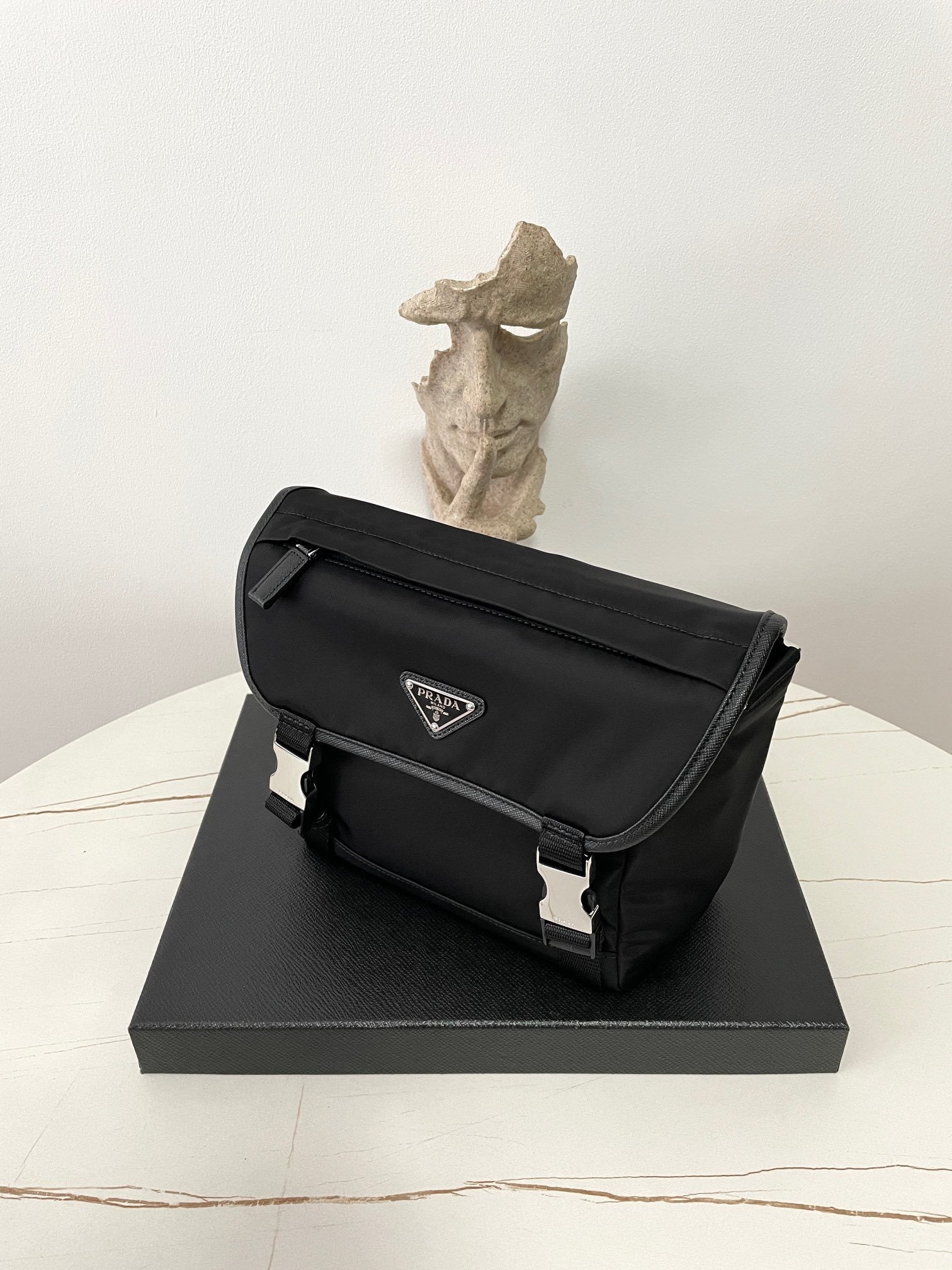 Prada Nylon Messenger Bag