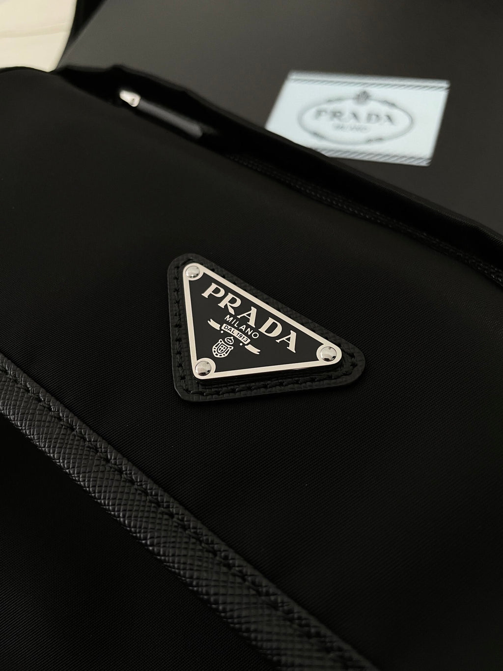 Prada Nylon Messenger Bag