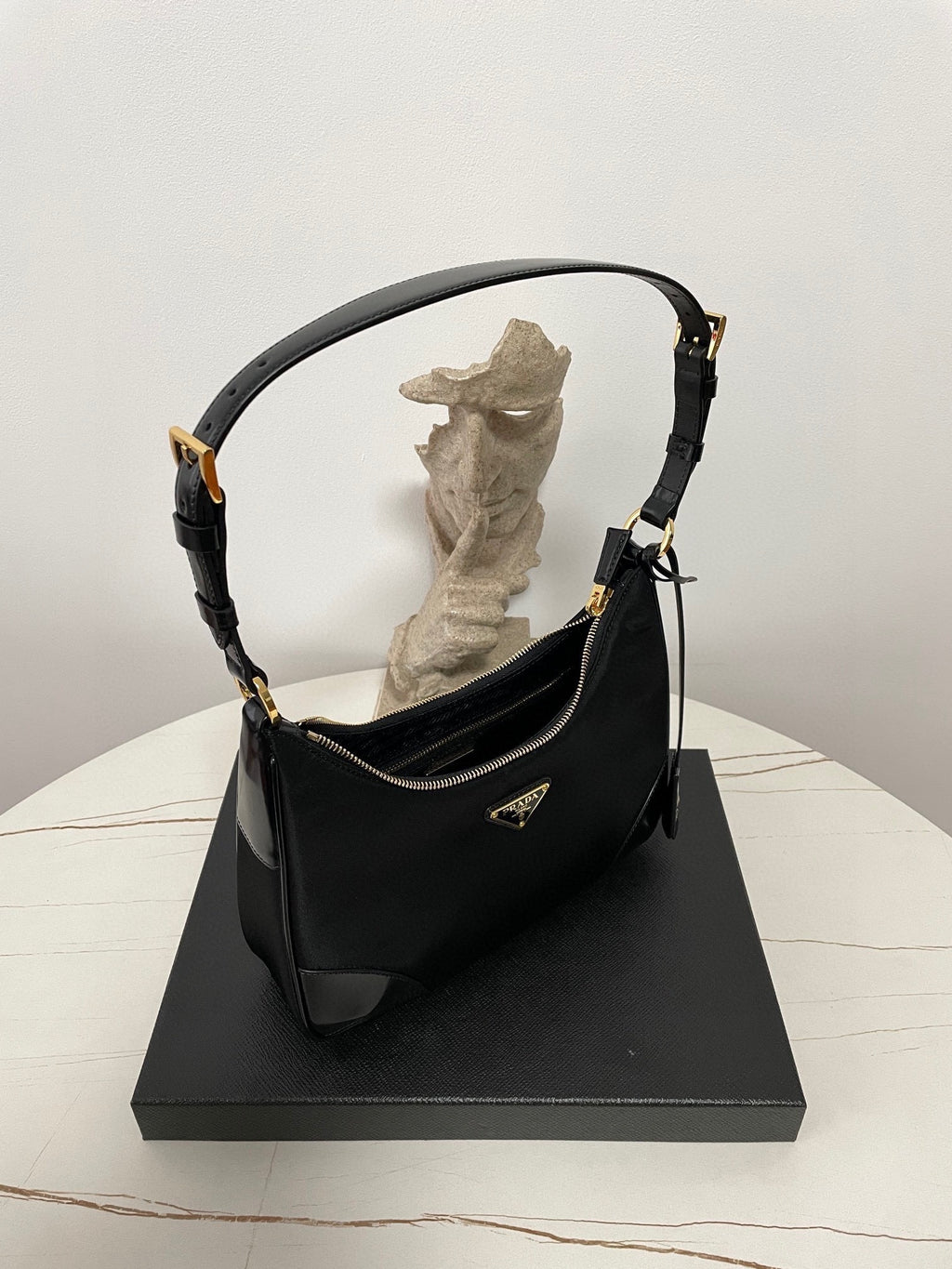 Prada Nylon Hobo Bag