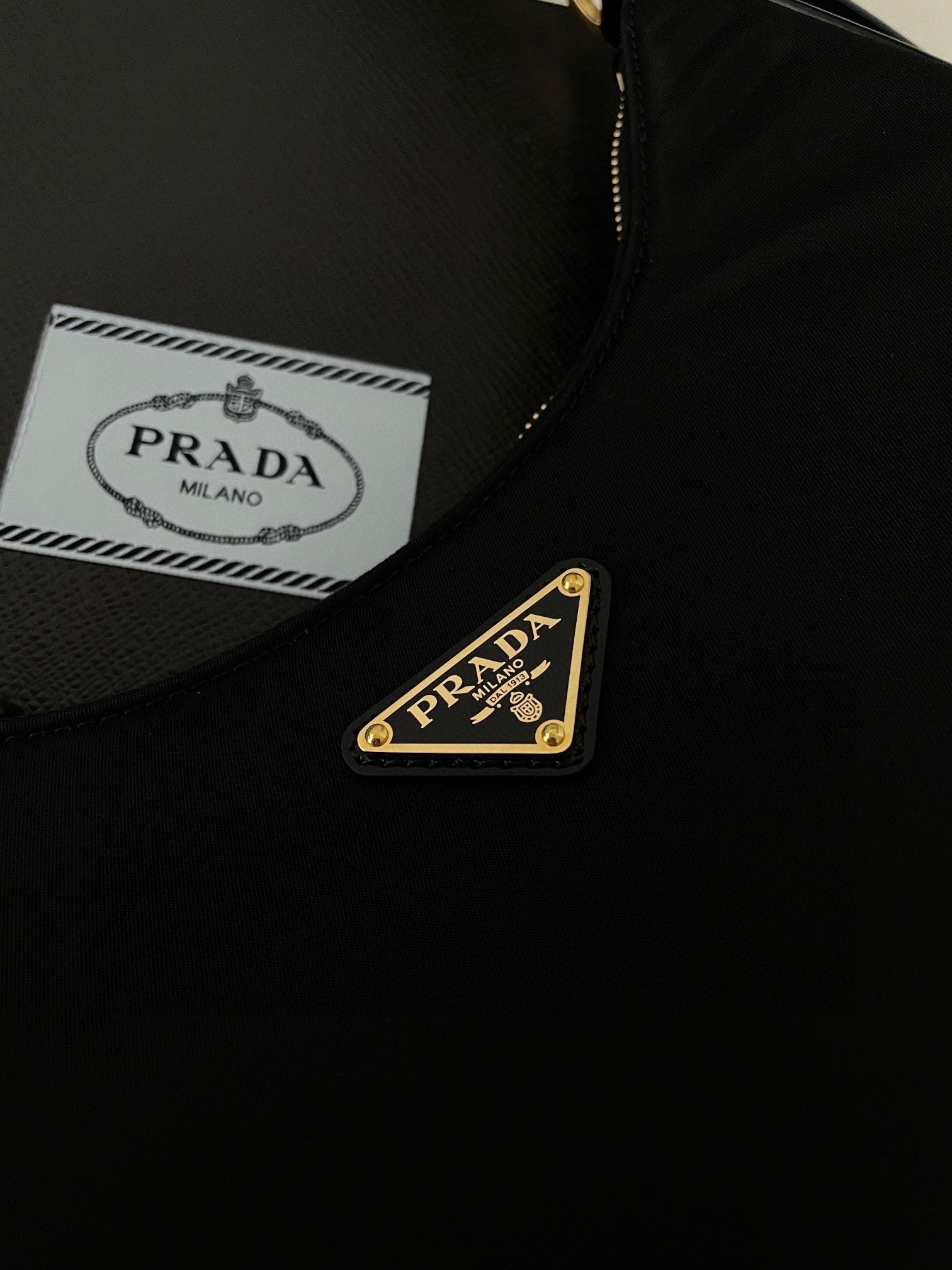 Prada Nylon Hobo Bag