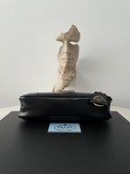 Prada Oil-Waxed Leather Shoulder Bag