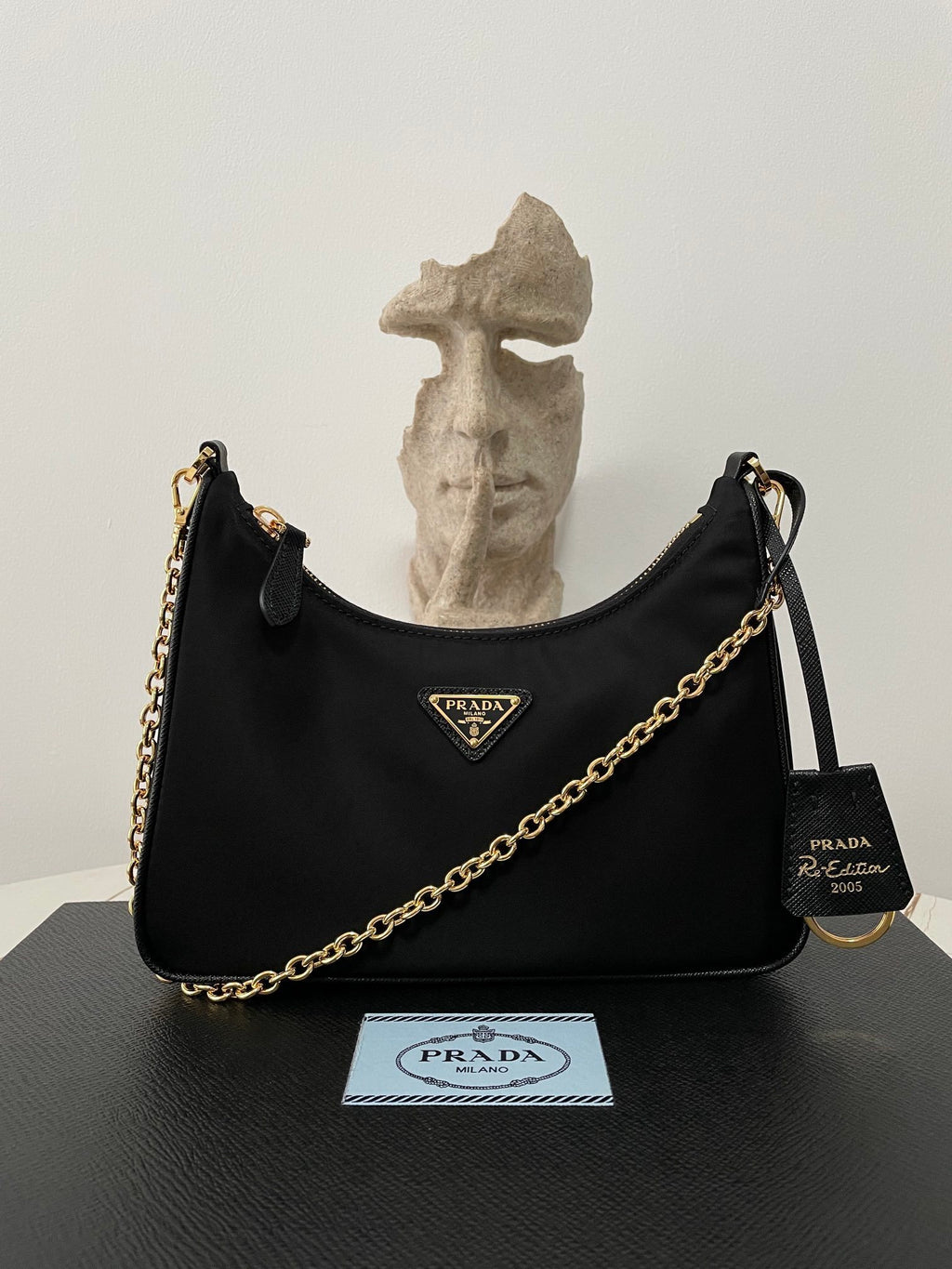 Prada Nylon Hobo Bag Three-in-One