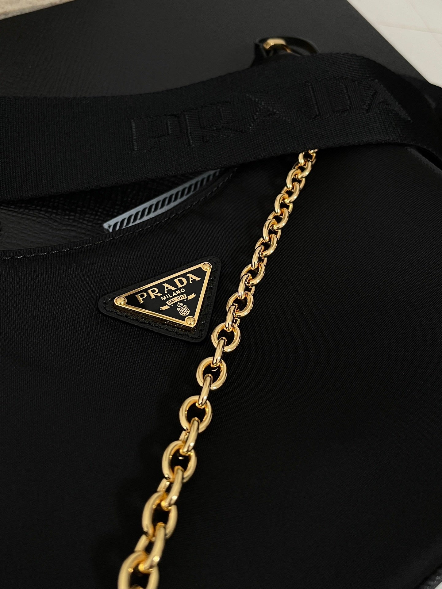 Prada Nylon Hobo Bag Three-in-One
