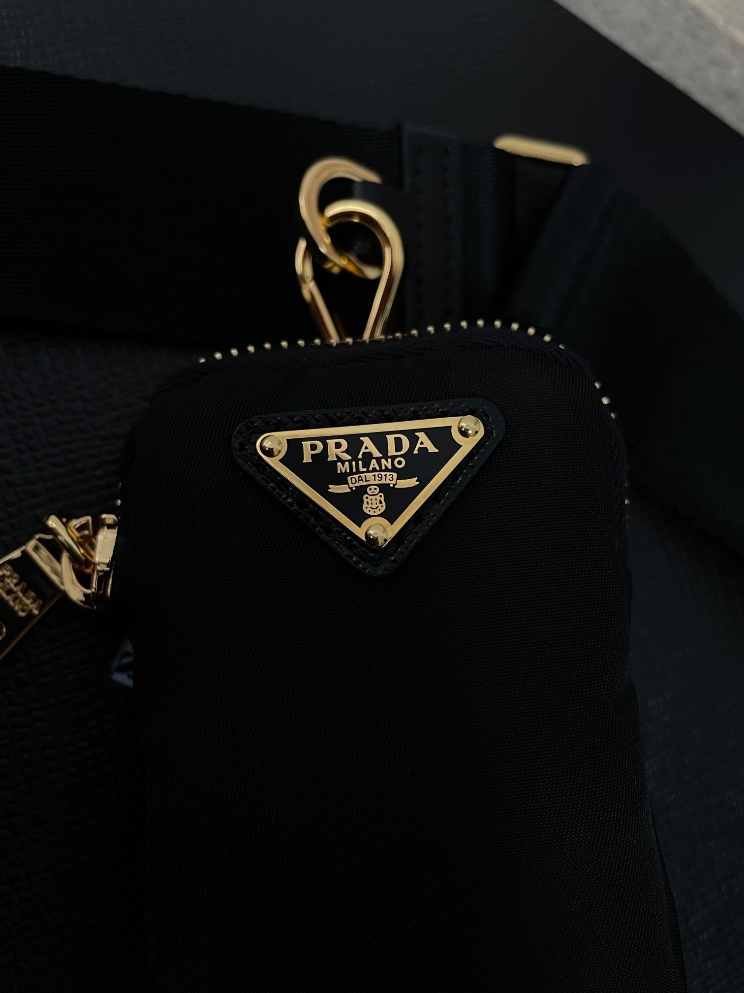 Prada Nylon Hobo Bag Three-in-One