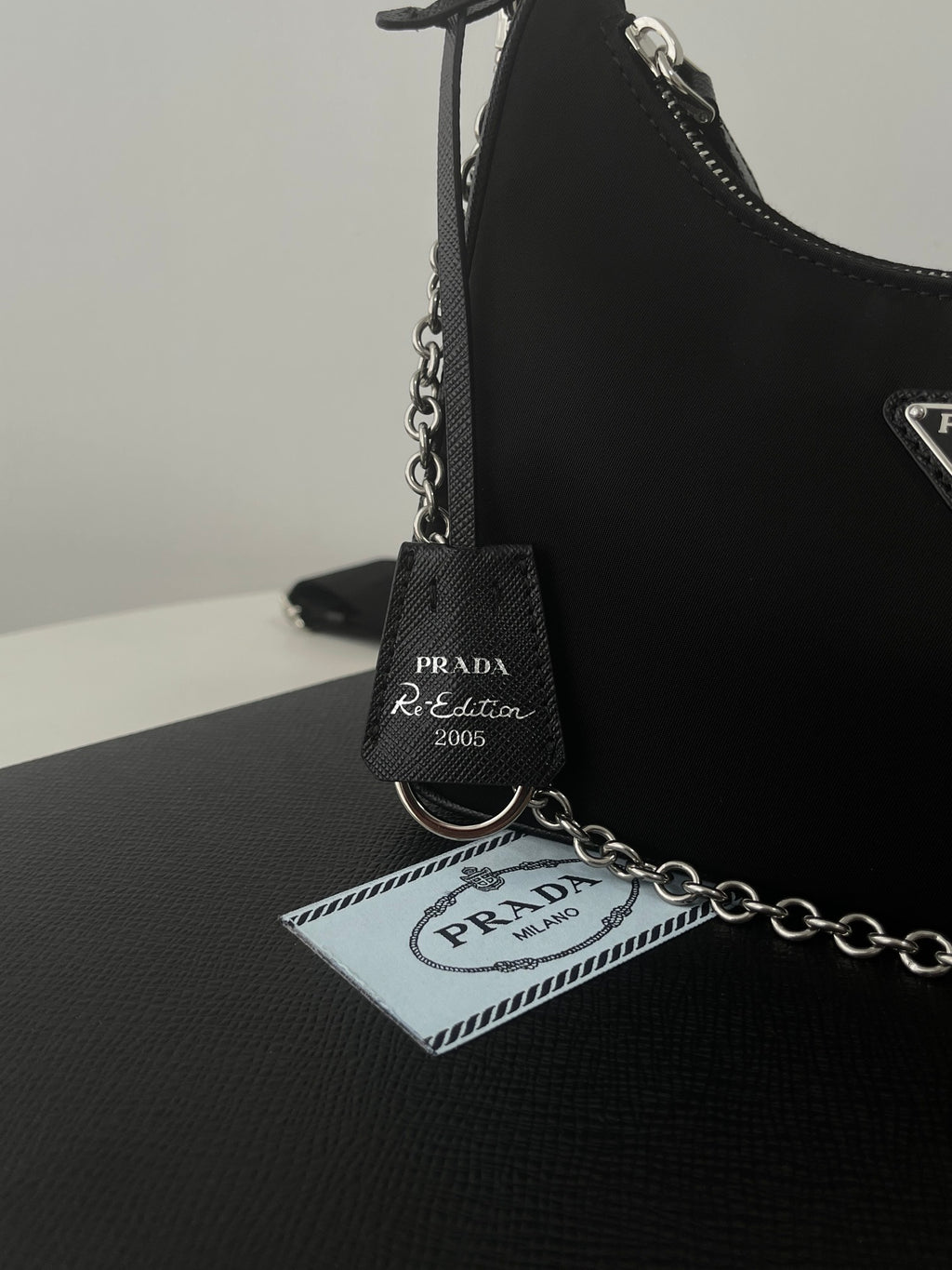 Prada Nylon Hobo Bag Three-in-One