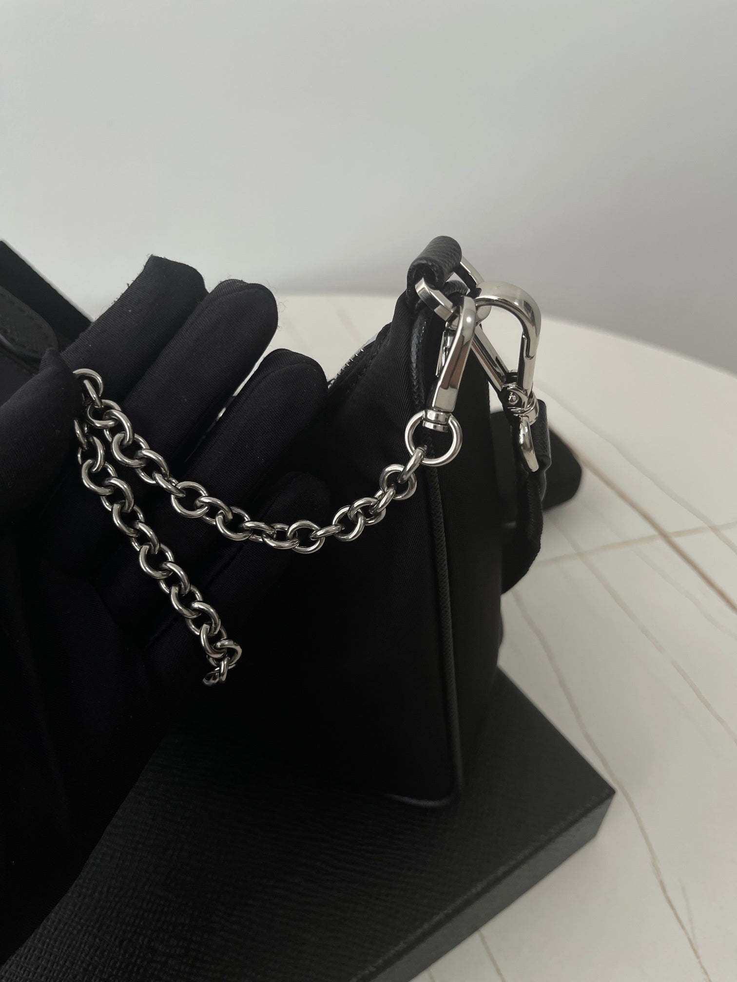 Prada Nylon Hobo Bag Three-in-One