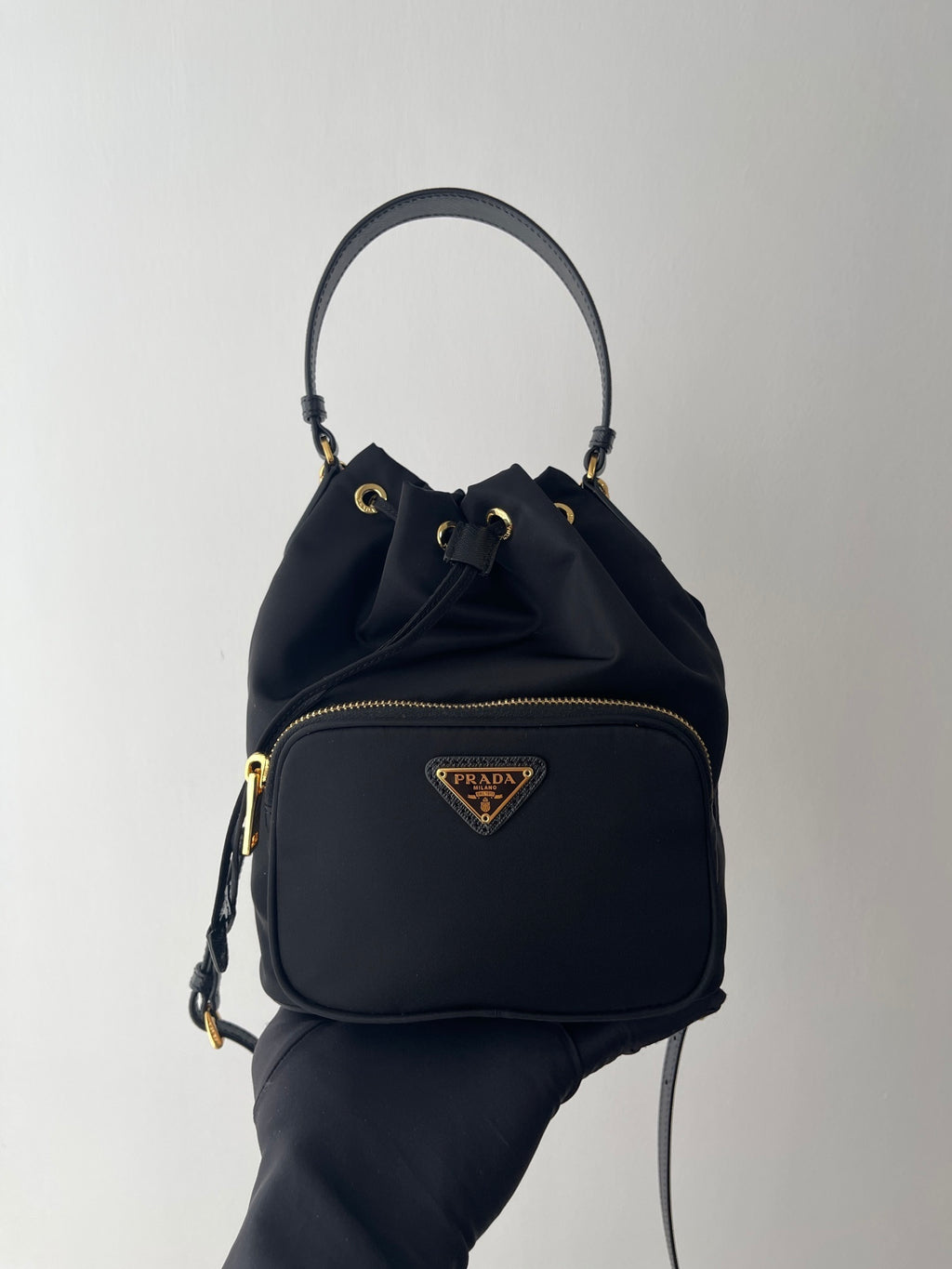 Prada Drawstring Shoulder Bag