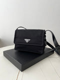 Prada Cini Flap Shoulder Bag Small