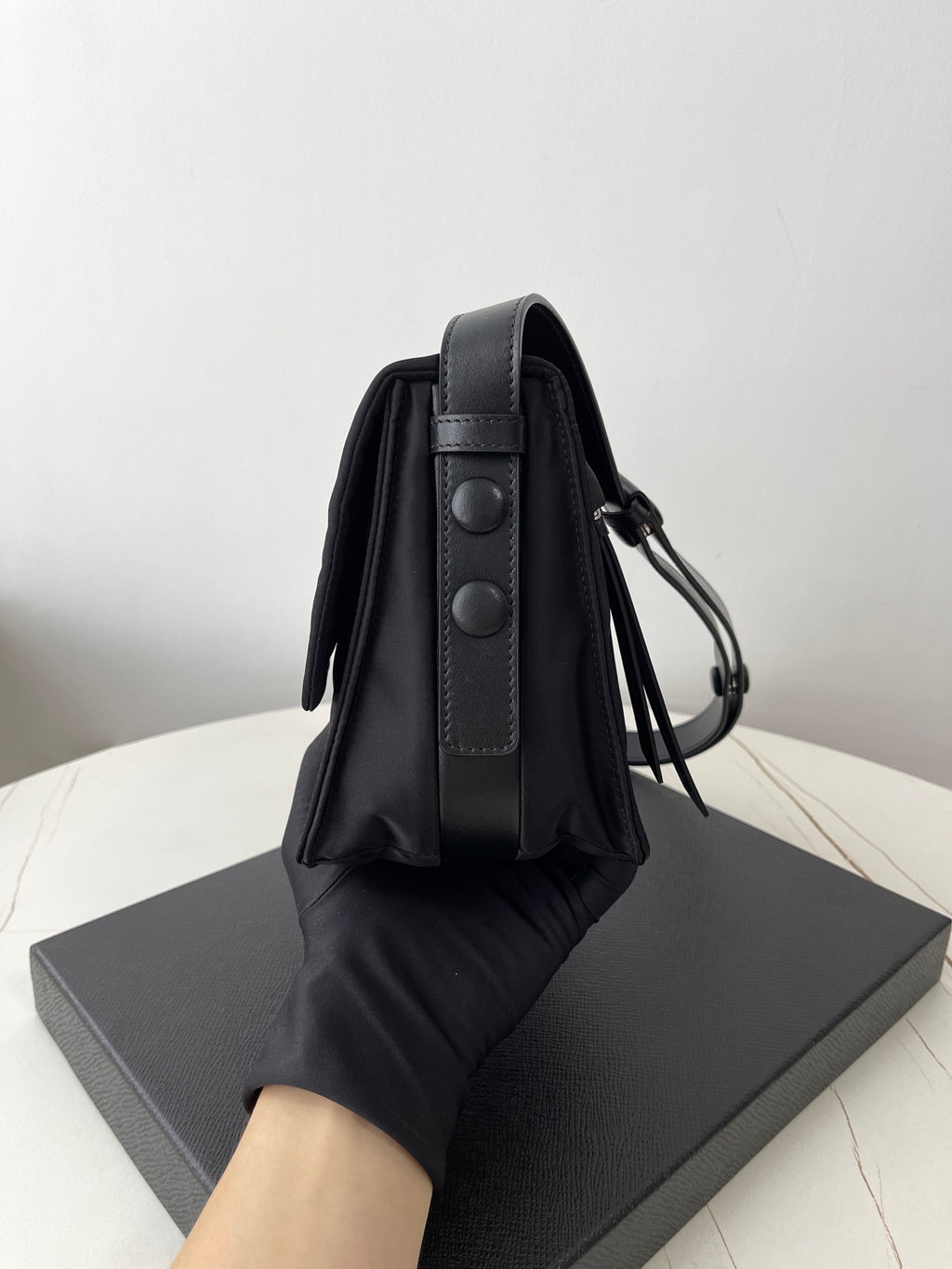 Prada Cini Flap Shoulder Bag Small