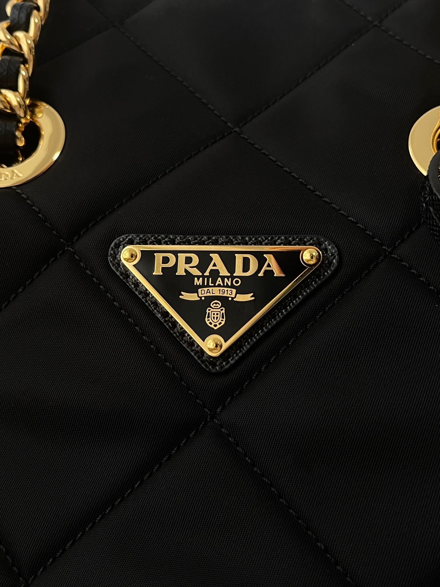 Prada Quilted Re-Nylon Tote
