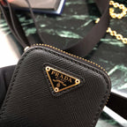 Prada Nylon Hobo Bag Three-in-One