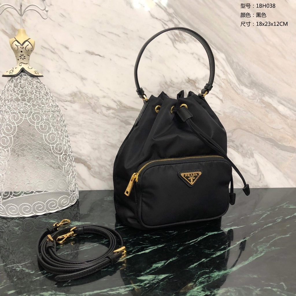 Prada Drawstring Shoulder Bag