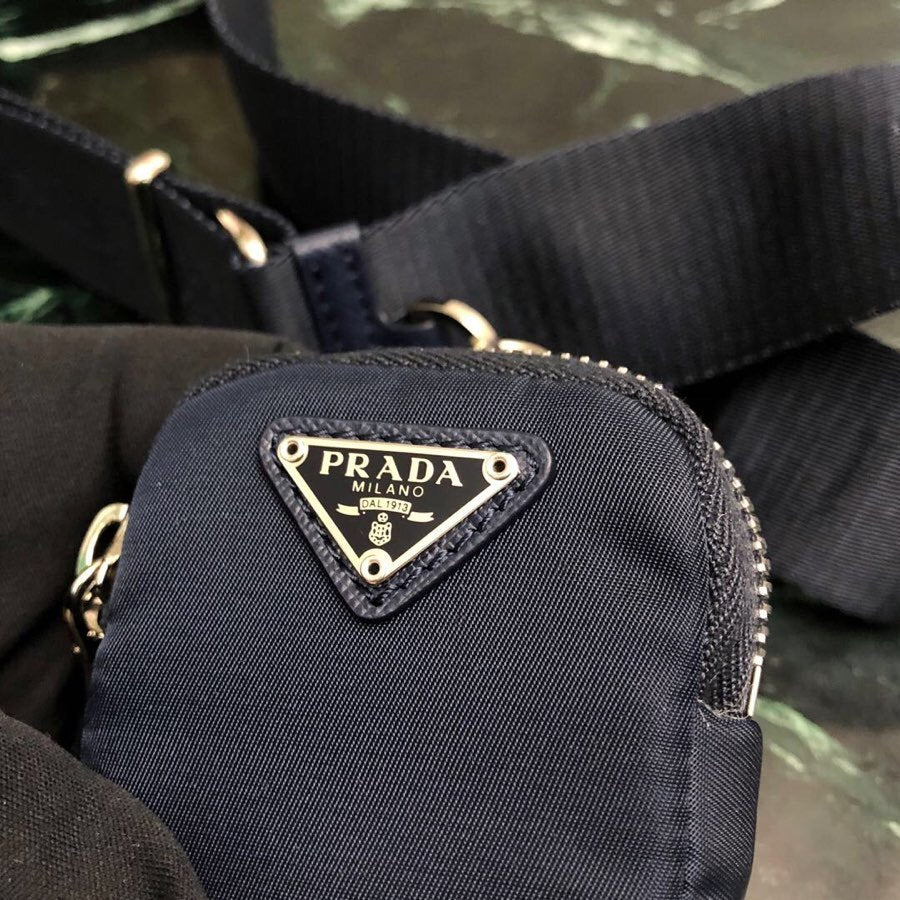 Prada Nylon Hobo Bag Three-in-One