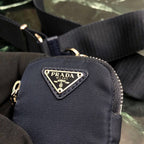 Prada Nylon Hobo Bag Three-in-One