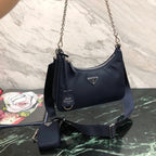 Prada Nylon Hobo Bag Three-in-One