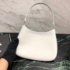 Prada Leather Hobo Shoulder Bag