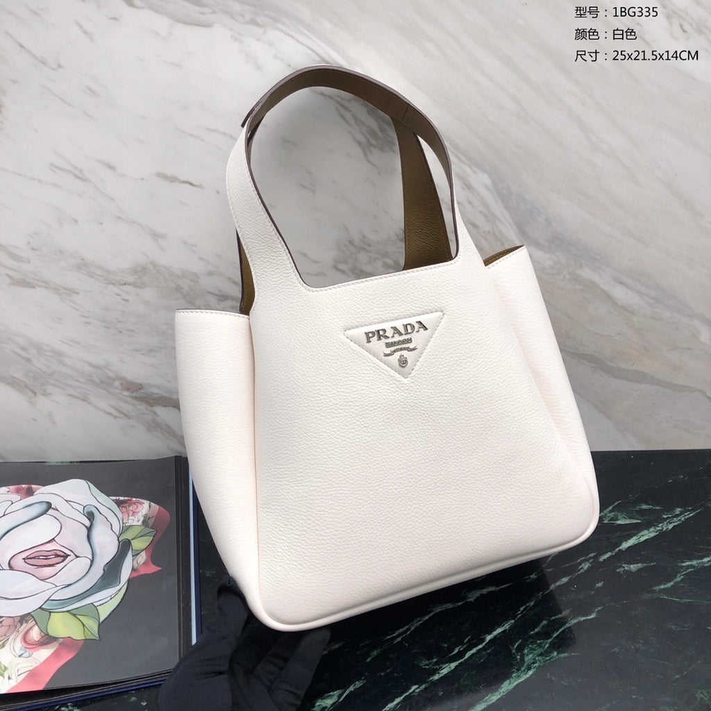 Prada Leather Tote Bag